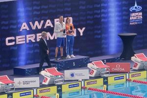 Premiul special primit de David Popovici la finalul sesiunii de la Paris