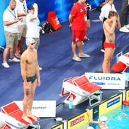 David Popovici, antrenament înaintea finalei la 200 metri liber / FOTO: Roxana Fleșeru (GSP.ro)