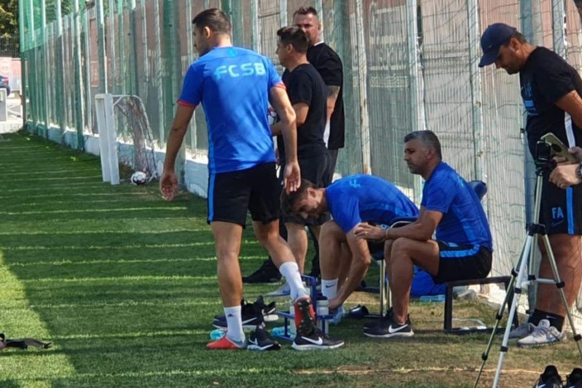 CS UNIVERSITATEA - FCSB // VIDEO + FOTO Gafă cu repetiție la FCSB! Cum a apărut Lucian Filip la antrenament