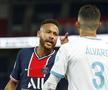 Neymar a fost eliminat în PSG - OM // FOTO: Guliver/GettyImages