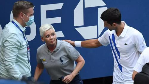 Novak Djokovic, descalificat de la US Open