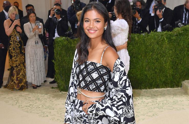 Emma Răducanu la Met Gala