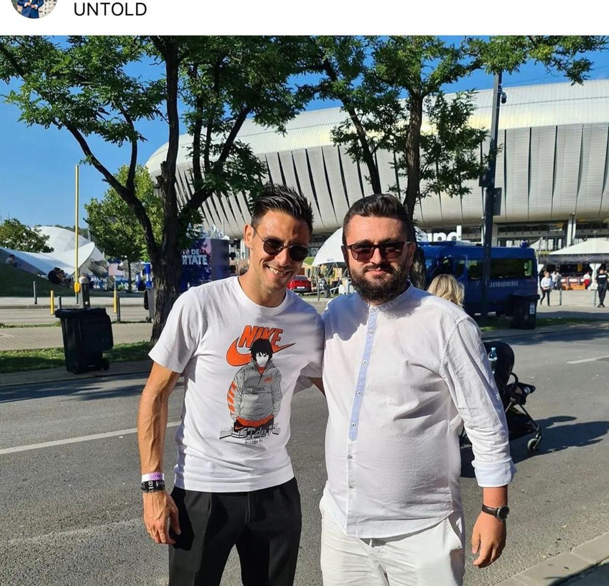 Jucători CFR Cluj la Untold