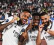 Vinicius Junior și Karim Benzema și-au ironizat rivalii // foto: Imago Images