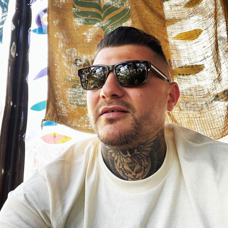 Andrei Preda, alias „Gogoașă”. Foto: Facebook Înjurături și mesaje abominabile » Ura a deturnat atenția, la comemorarea lui Cristi Neamțu
