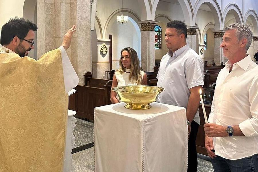 Marele Ronaldo, botezat la aproape 47 de ani: „Este o zi specială. Mă simt renăscut”