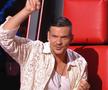 Richard, băiatul lui Marian Drăgulescu, a urcat pe scena de la Vocea Romaniei