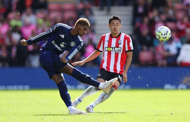 Marcus Rashford a marcat după 189 de zile » Manchester United, victorie fără emoții pe terenul lui Southampton