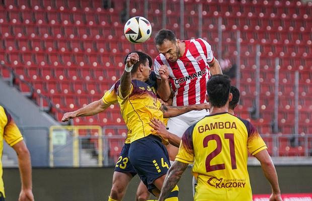 Virgil Ghiță a marcat golul decisiv în victoria celor de la Cracovia
