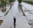 Mai multe localități din Galați, printre care și Pechea, au fost acoperite de ape în urma inundațiilor provocate de ciclonul Boris / Sursă foto: Facebook