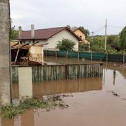 Mai multe localități din Galați, printre care și Pechea, au fost acoperite de ape în urma inundațiilor provocate de ciclonul Boris / Sursă foto: Facebook