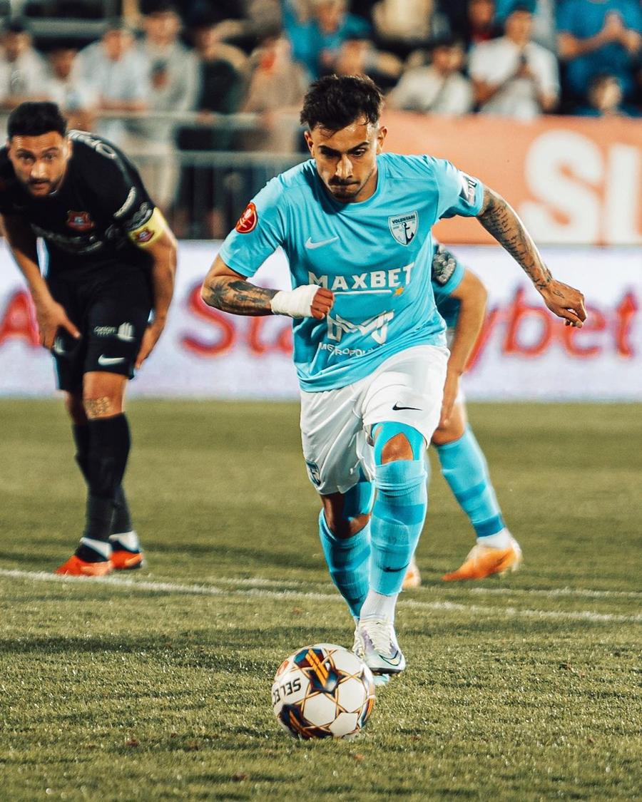 George Merloi, foto: Instagram @merloigeorge10 Moment de necrezut în Superliga! Gică Hagi l-a dat afară după doar o lună, jucătorul s-a întors la fosta echipă