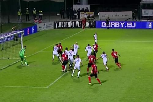 Alexandru Pantea și-a dat autogol în Csikszereda - FCSB