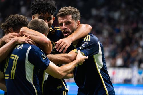 Thomas Muller a făcut spectacol în Vancouver Whitecaps - Philadelphia Union (7-0) // FOTO: Imago Images