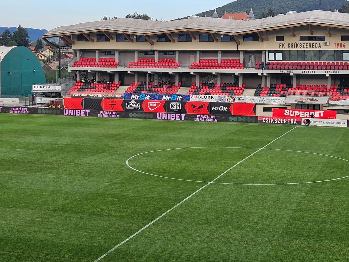 Imagini înainte de Csikszereda - FCSB