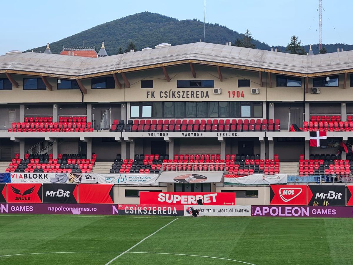 Imagini înainte de Csikszereda - FCSB