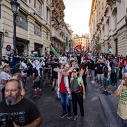 Protestatarii pro-palestinieni au dus la anularea etapei din Madrid/Foto: Imago Images