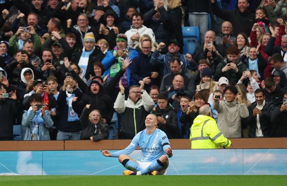 Haaland i-a halit! Manchester City - Manchester United 3-0: demonstrație de forță a „cetățenilor” pe Etihad