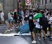 Protestatarii pro-palestinieni au dus la anularea etapei din Madrid/Foto: Imago Images