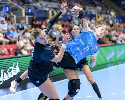 Daria Dmitrieva în CSM București - Buducnost / FOTO: imago