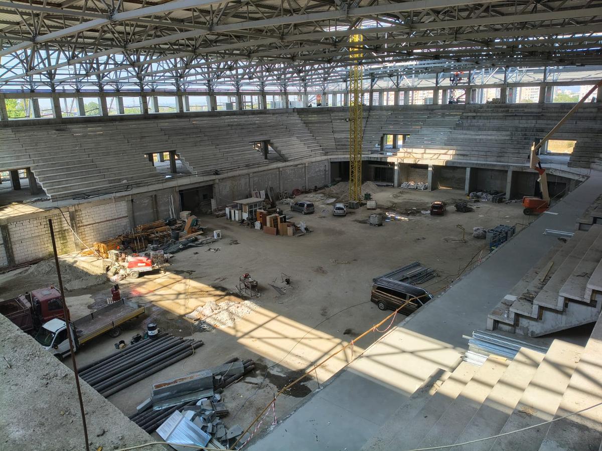 Sala Polivalentă Constanța - șantier septembrie 2026