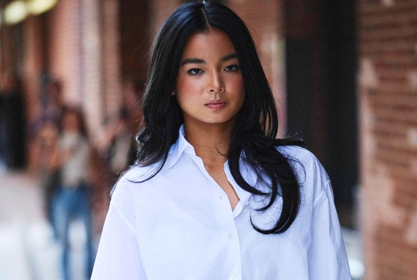 Alexandra Eala în ținuta Calvin Klein / FOTO: Instagram @Calvin Klein
