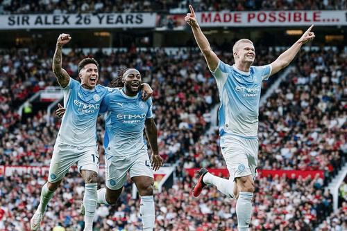 Manchester City, performanță impresionantă după victoria cu United de pe „Old Trafford”/ Foto: Instagram