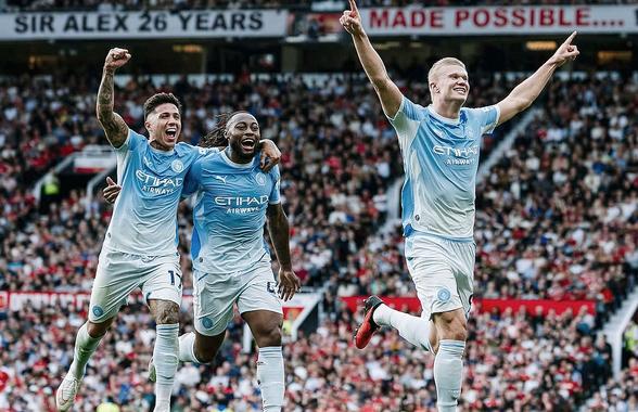 Manchester City, performanță impresionantă după victoria cu United de pe „Old Trafford”