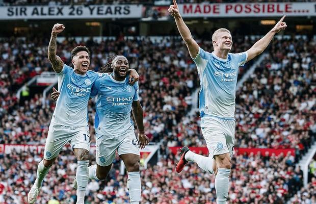 Manchester City, performanță impresionantă după victoria cu United de pe „Old Trafford”