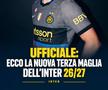 Inter va inaugura al treilea tricou pentru 2026-2027 pe „Giuseppe Meazza” în meciul din etapa a 4-a cu Udinese / Foto: X