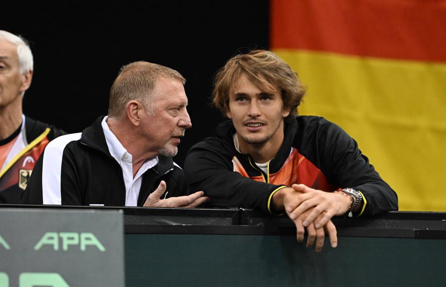 Boris Becker și Alexander Zverev // foto: imago images Alexander Zverev îi calcă pe urme lui Boris Becker