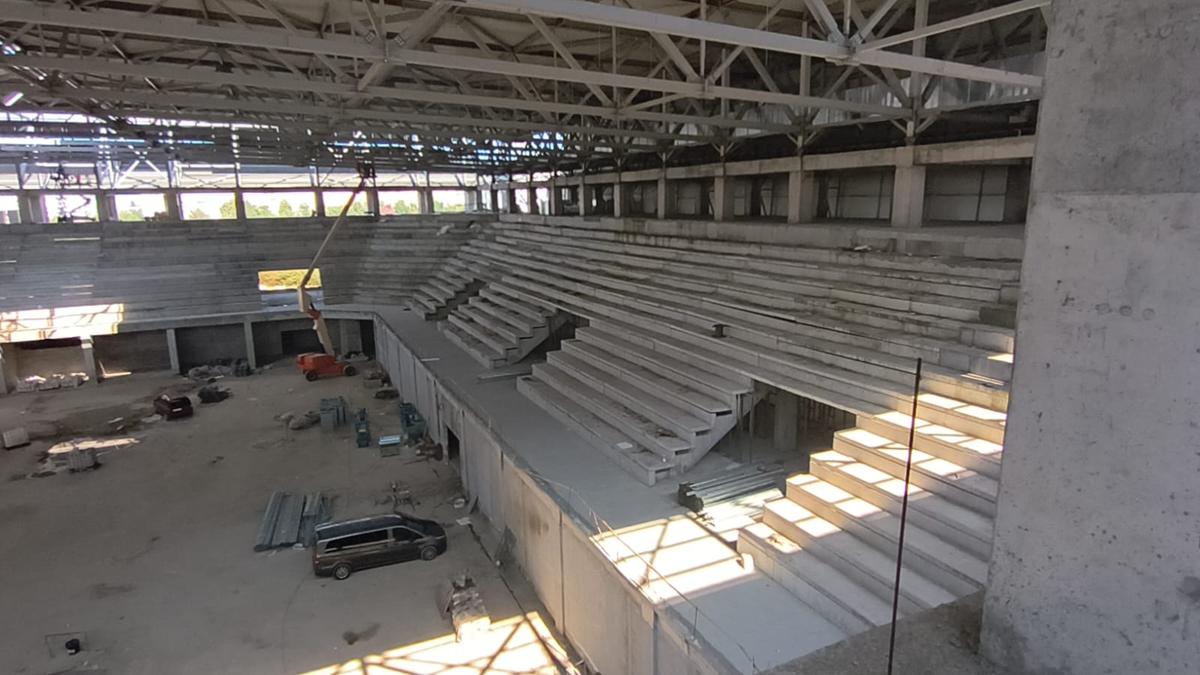 Sala Polivalentă Constanța - șantier septembrie 2026