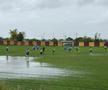 Teren impracticabil la meciurile din Campionatele Naționale U19 și U17 dintre ACS Campionii Galați și Viitorul Onești // foto: facebook @ACS Campionii Galati Academy of Champions