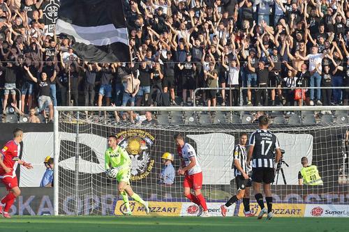 Partizan a pierdut din nou și e penultima în Serbia/ Foto: partizan.rs