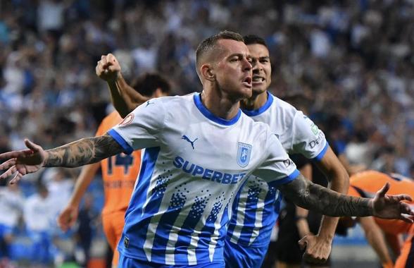 Alex Cicâldău a luat jocul pe umeri » Ce s-a schimbat la Universitatea Craiova fără Anzor
