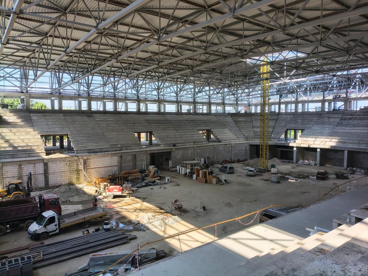 Sala Polivalentă Constanța - șantier septembrie 2026