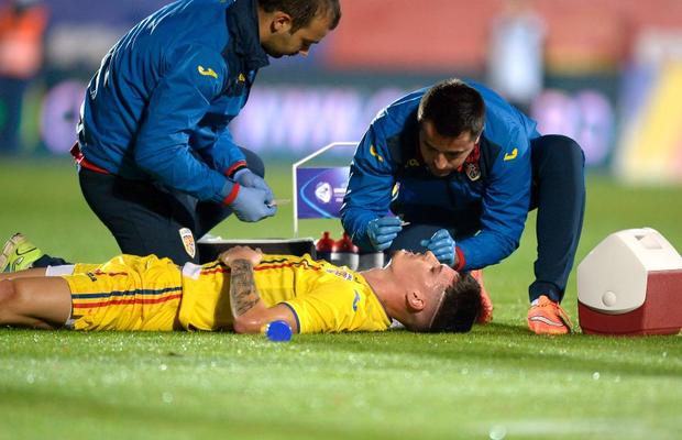 ROMÂNIA U21 - IRLANDA DE NORD U21 3-0 // GSP LIVE Primele informații despre Dennis Man după ciocnirea violentă cu portarul Irlandei de Nord: „Ne-am speriat! Numai d-astea să nu pățești”