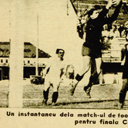 Imagine din 1942, de la semifinala Cupei Basarabiei