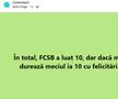 „Dacă nu ne prezentam, luam numai 3” » FCSB, ținta ironiilor în online după ce a fost zdrobită de Silkeborg