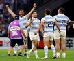 Argentina a învins Țara Galilor, scor 29-17, și este prima semifinalistă a Cupei Mondiale de rugby. „Pumele” ajung pentru a doua oară în istorie în „careul de ași”.