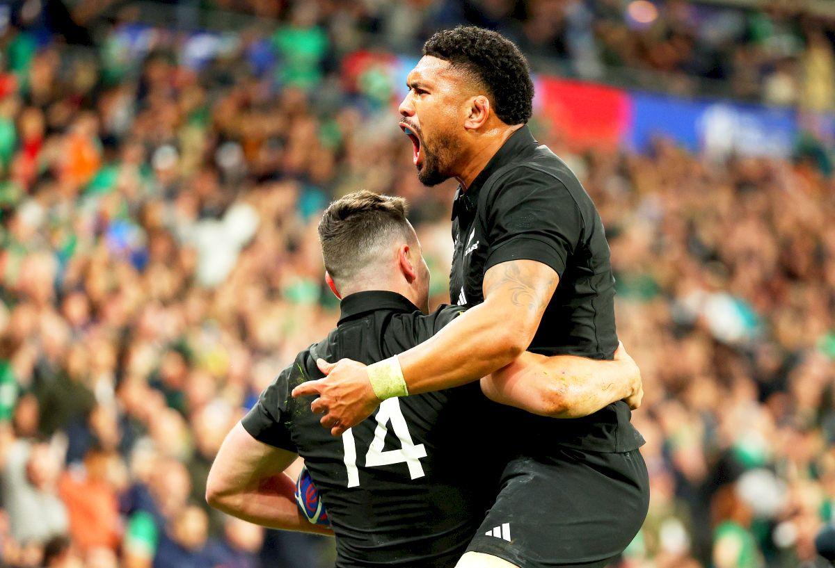 Noua Zeelandă a câștigat duelul EPIC cu Irlanda și s-a calificat în semifinalele Cupei Mondiale de rugby » Ultima acțiune a fost de un dramatism suprem