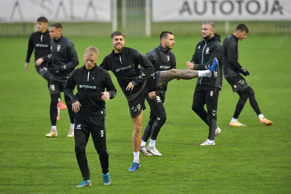 Antrenamentul oficial al Lituaniei // FOTO: Cristi Preda (GSP)