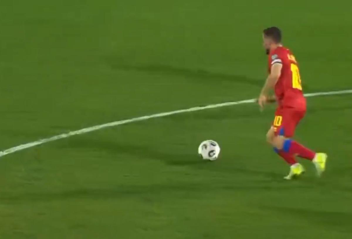 Cel mai frumos gol al serii în preliminariile din Europa! » Execuție superbă de la mijlocul terenului