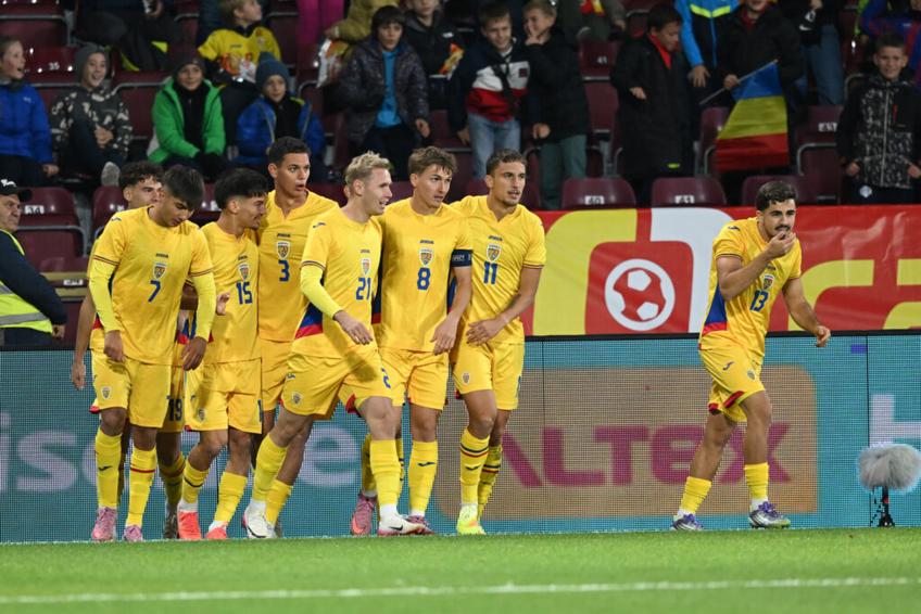 România U21, victorie de control cu Cipru » „Tricolorii mici” sunt neînvinși în preliminarii și speră la calificare // foto: frf.ro