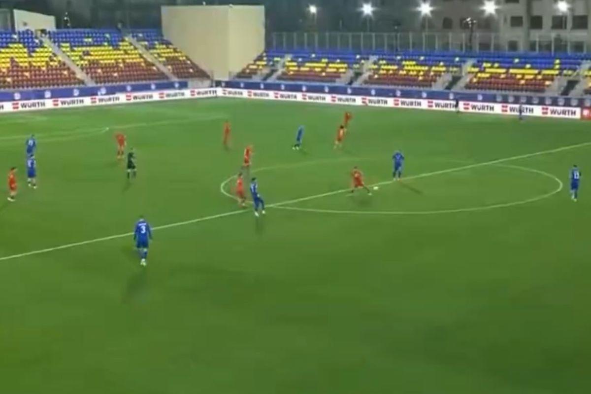 Cel mai frumos gol al serii în preliminariile din Europa! » Execuție superbă de la mijlocul terenului