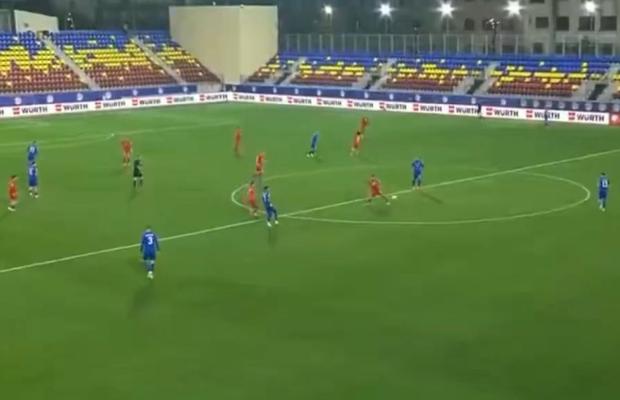 Cel mai frumos gol al serii în preliminariile din Europa! » Execuție superbă de la mijlocul terenului