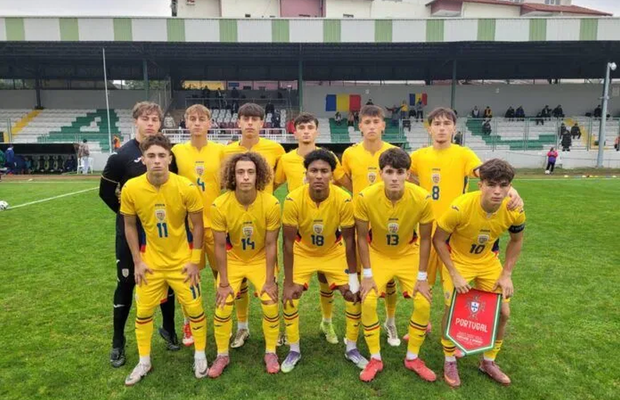 5 goluri în România U18 - Spania U18, al treilea meci din cadrul Turneului celor 4 Națiuni