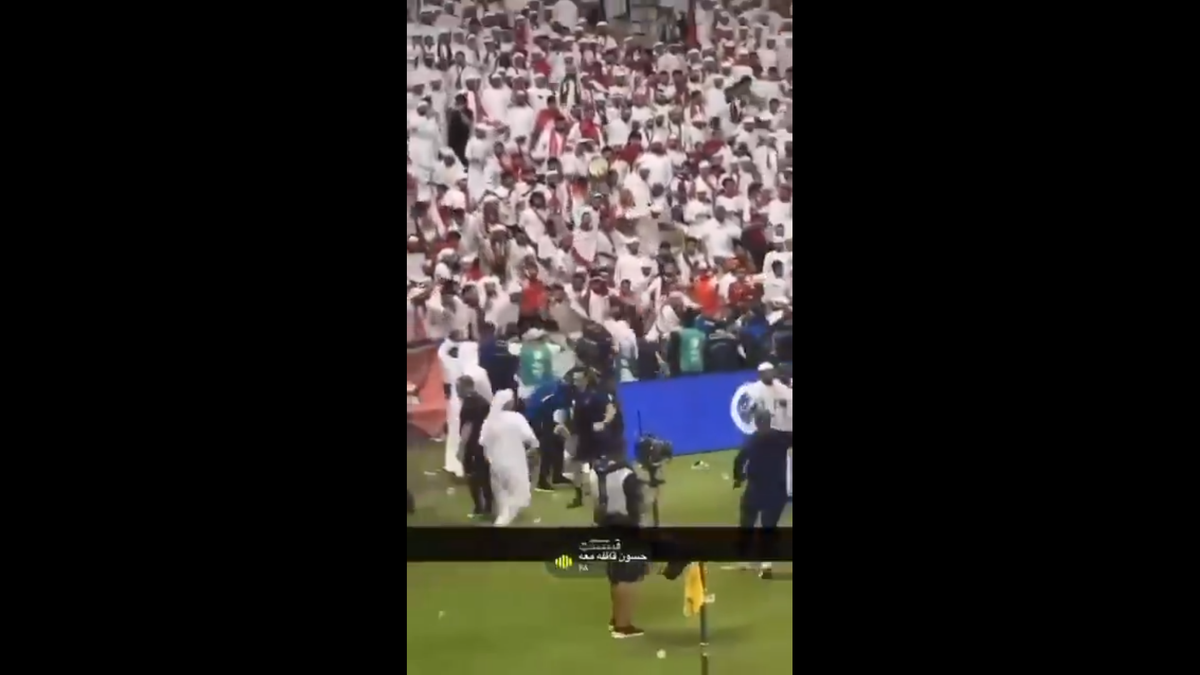 Incidente în timpul meciului Qatar - Emiratele Arabe Unite