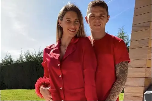 Kevin Trippier împreună cu fosta soție / Instagram @ktrippier2