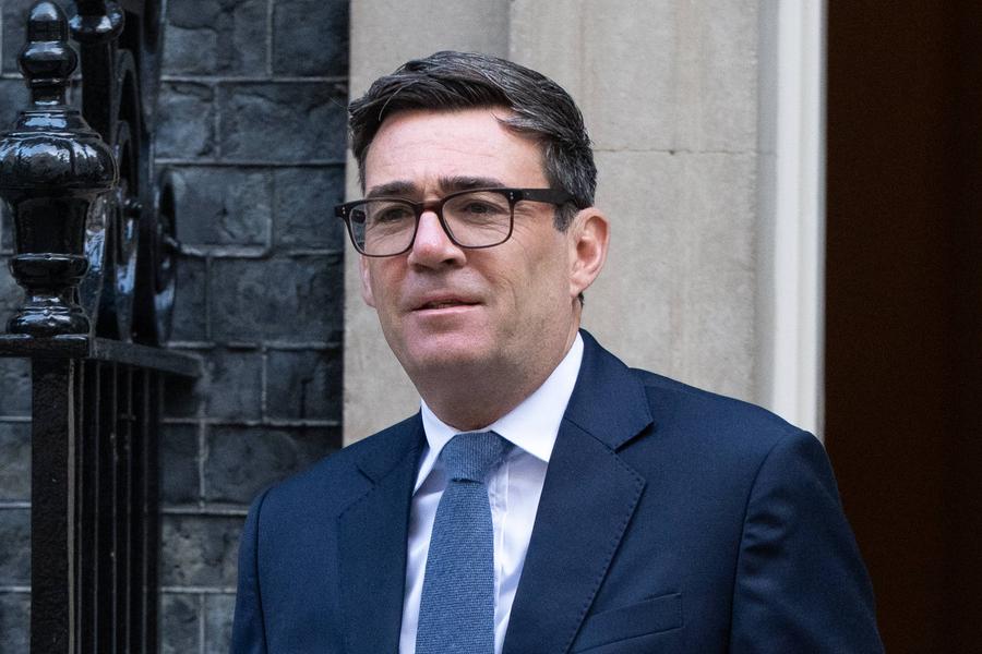 Andy Burnham, prim-ministrul Regatului Unit // foto: imago images Prim-ministrul Regatului Unit, două cine secrete cu șefii lui Manchester City